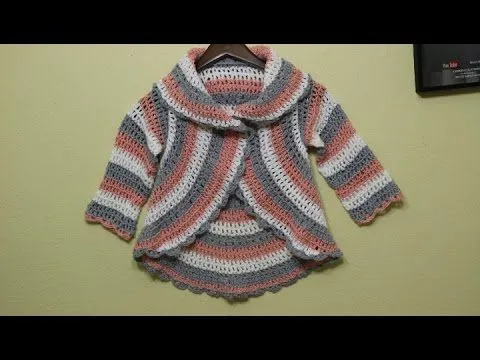 Suéter para Niña de 6 a 7 años Crochet - YouTube