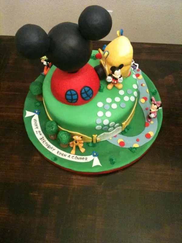 sugar: Mickey Mouse Club House Cake