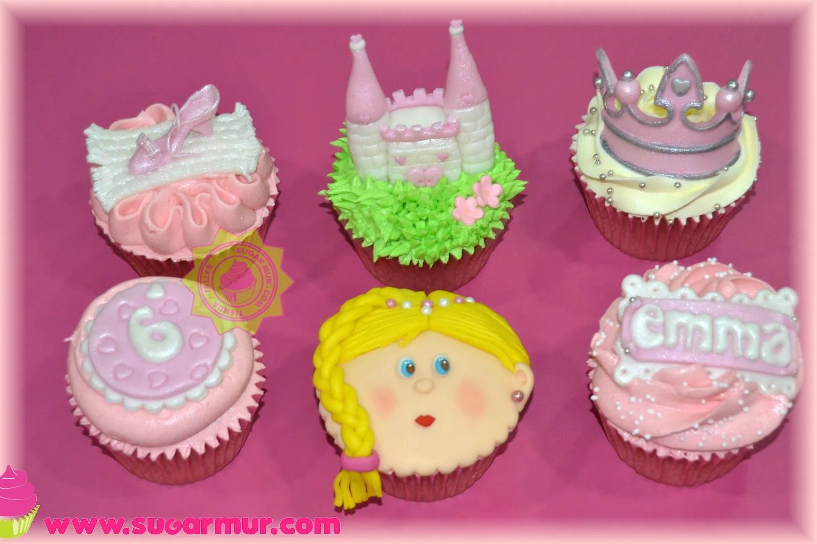 Sugar Mur: Princess cupcakes