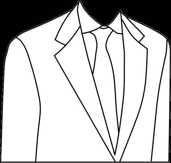 Suit 4 clip art - vector clip art online, royalty free & public domain