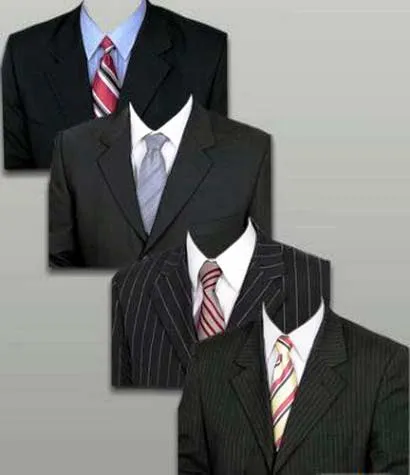 5 Suits (trajes) para Photoshop