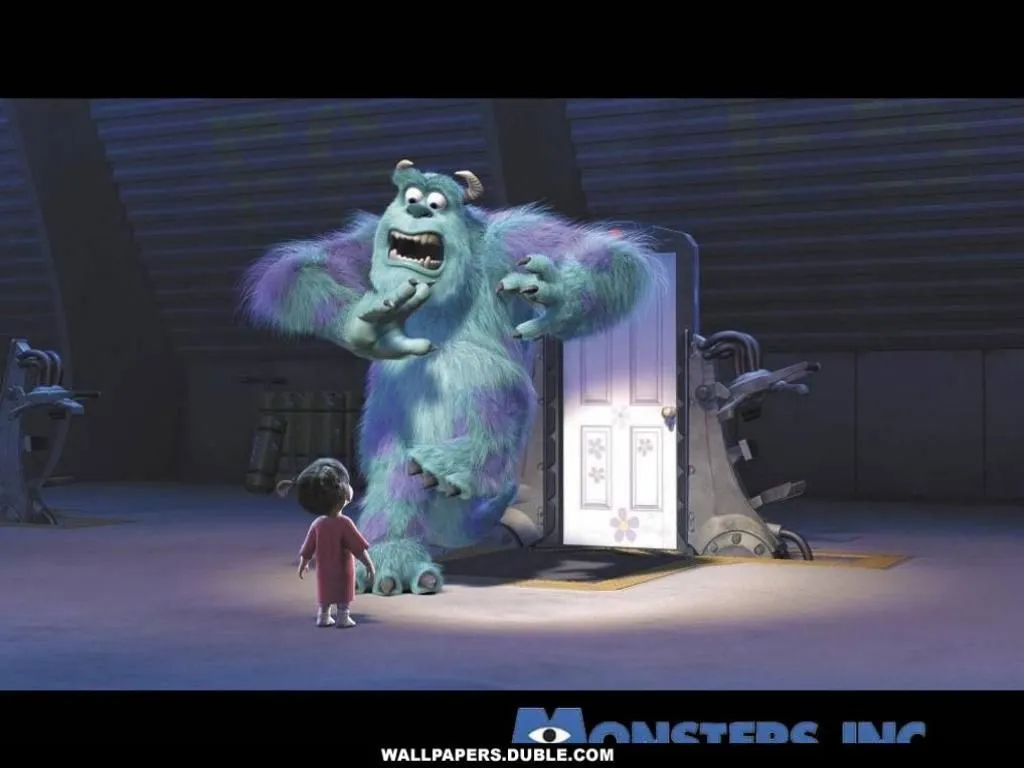 Sulley and Boo - Monsters, Inc. Wallpaper (4207242) - Fanpop