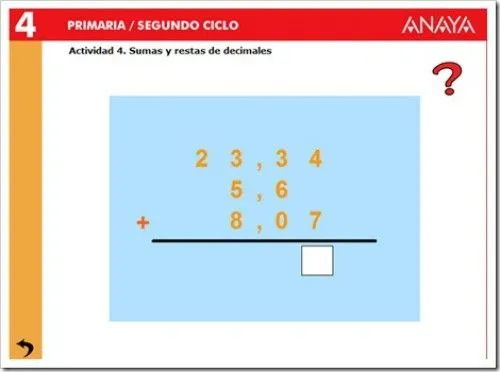 SUMA Y RESTA DE DECIMALES. | JUGANDO Y APRENDIENDO