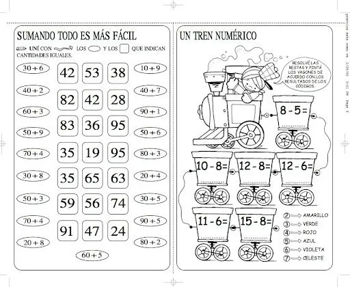 SUMANDO TODO ES MÁS FÁCIL FICHAS DE MATEMÁTICAS PARA NIÑOS ...