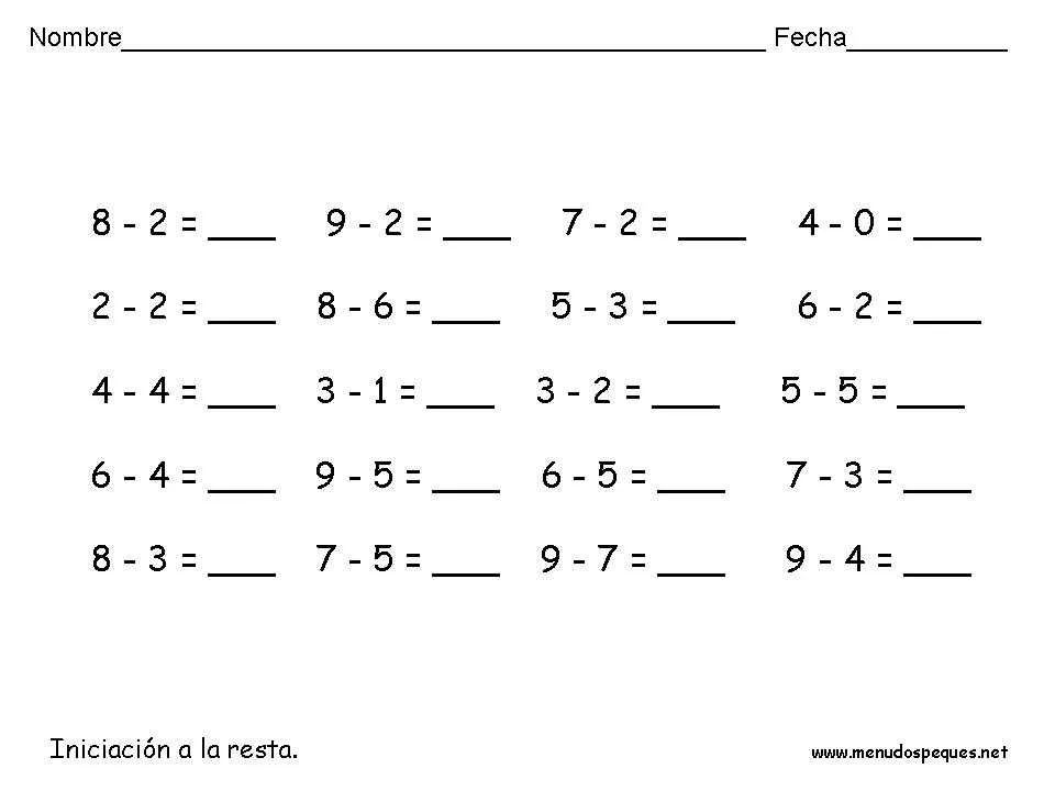 Sumas y Restas 19