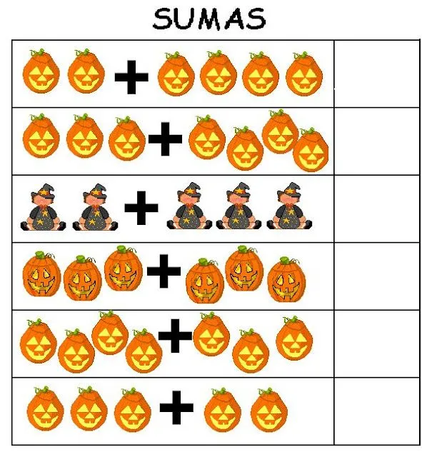 Sumas y restas en Halloween (prometheanplanet.com) - Didactalia: material  educativo