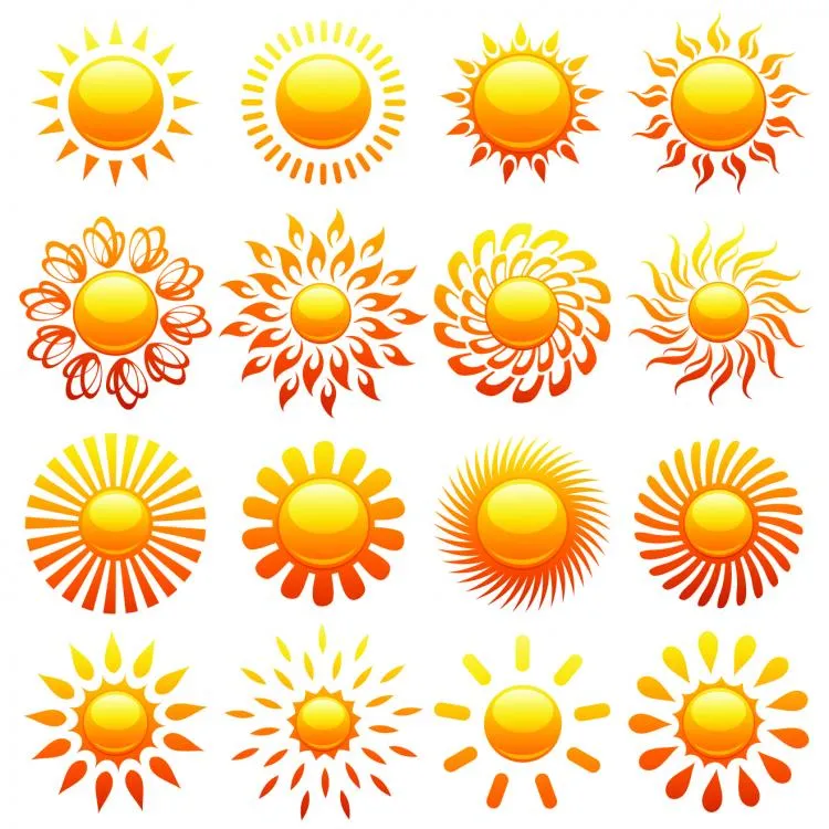 Sun vector Free Vector / 4Vector