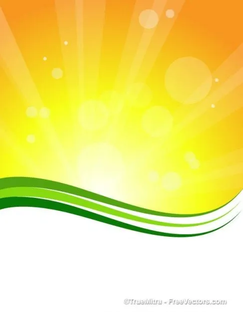 Sunburst fondo con líneas verdes | Descargar Vectores gratis