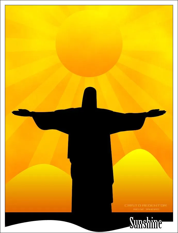 Sunshine: Cristo Redentor by RubensGameloni on deviantART