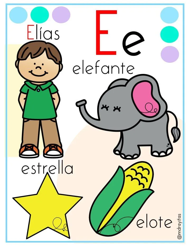 SUPER ABECEDARIO A TODO COLOR – Imagenes Educativas