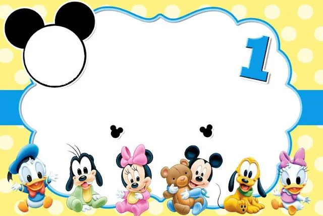 La Super Mamy: Semana de cumples: Mickey Mouse Bebé