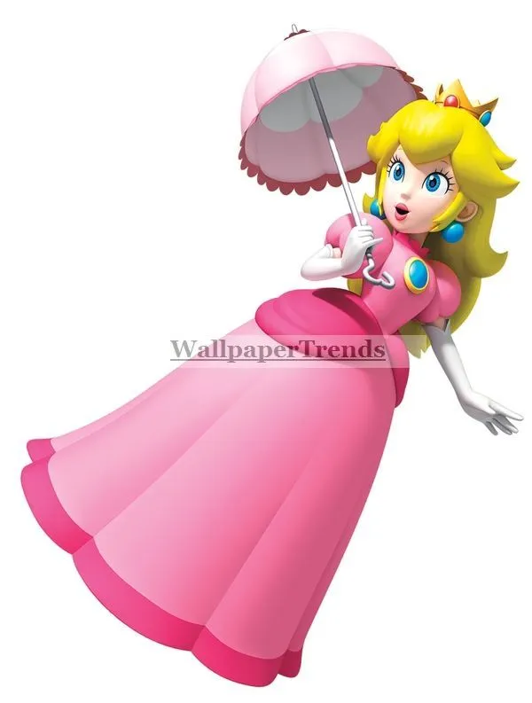 Super Mario Bros Games Super Princess Peach Wall Decal | Raelyn ...