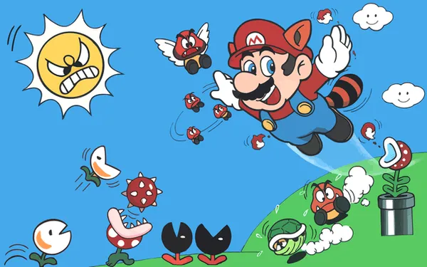 Super Mario Bros. 3 Wallpaper by b00sted4fun on DeviantArt