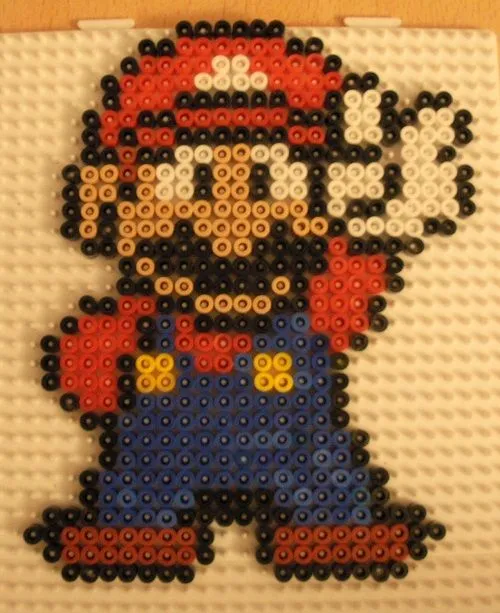 Super Mario | Hama Bead Patterns