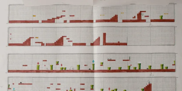 Super-Mario-papel-cuadriculado ...