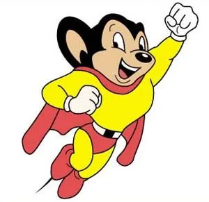 super raton mighty mouse es un dibujo animado que fue creado en 1940 ...