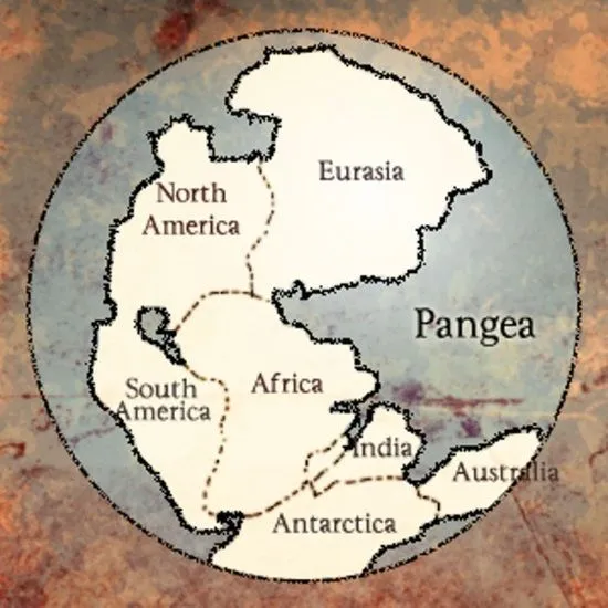 El supercontinente Pangea: Historia, formación y evolución - Red Historia