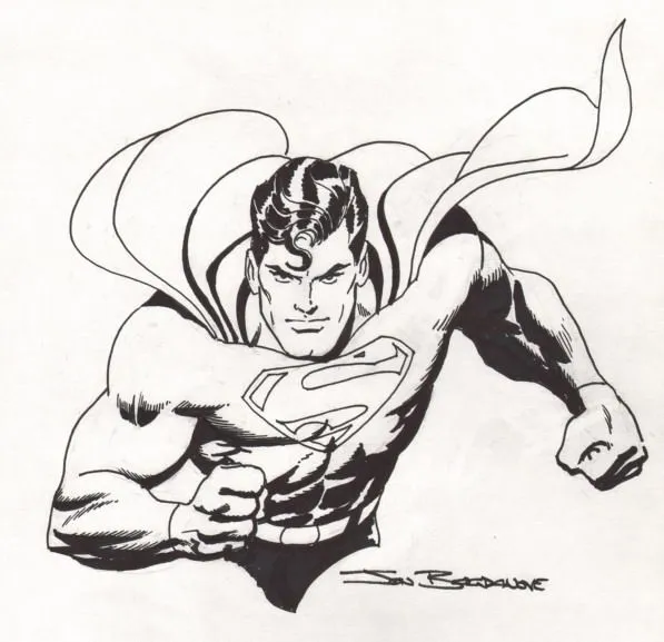 Superman blanco y negro - Imagui