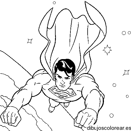 Superman | Dibujos para Colorear