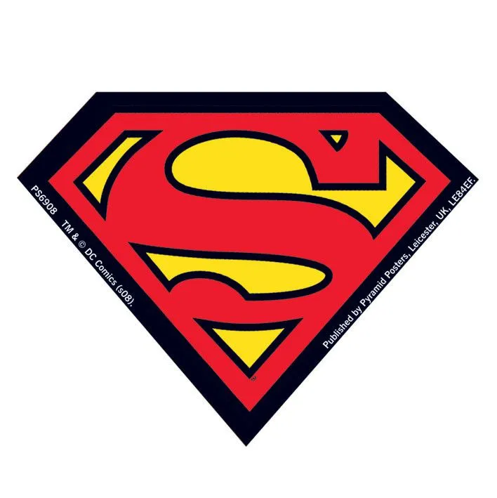 SUPERMAN - logo - pegatina