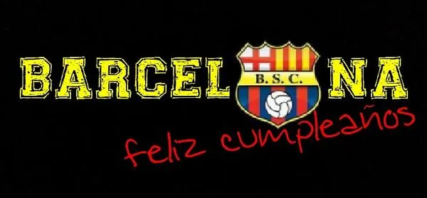 Twitter / SurOscura_EC: FELIZ CUMPLEAÑOS BARCELONA ...