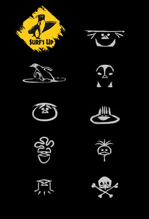 Surf's Up mini Logo set | Logoblink.