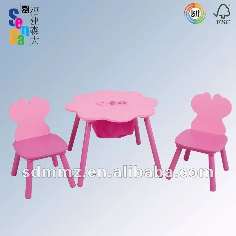 Surtida!! De madera para niños de mesa y sillas de conjunto-mesas ...