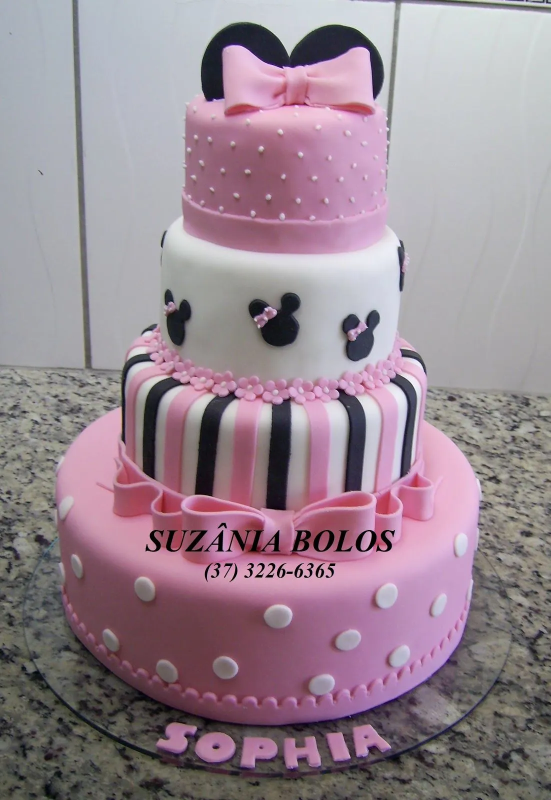 SUZÂNIA BOLOS: Minnie e Minnie Baby