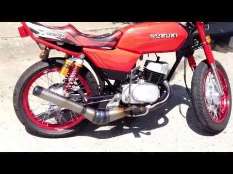 Suzuki Ax100 Tuning - YouTube