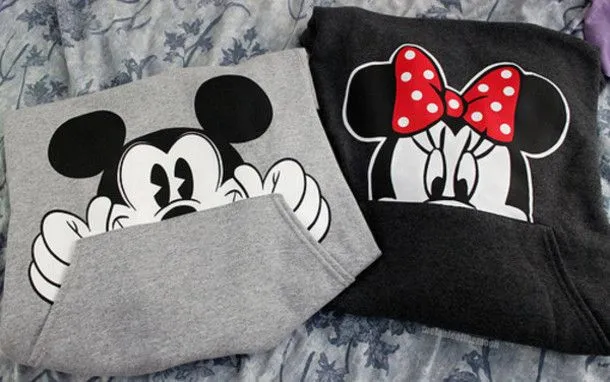 Sweater: minnie mouse, mickey mouse, hoodie, clothes, bow, girls ...