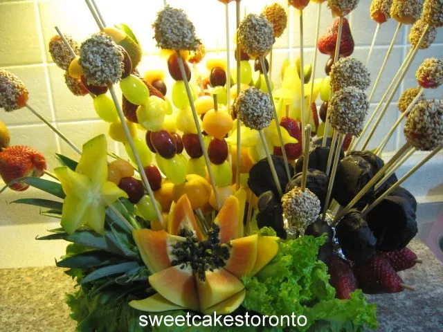 Sweet Cakes Toronto: Un ramo de frutas