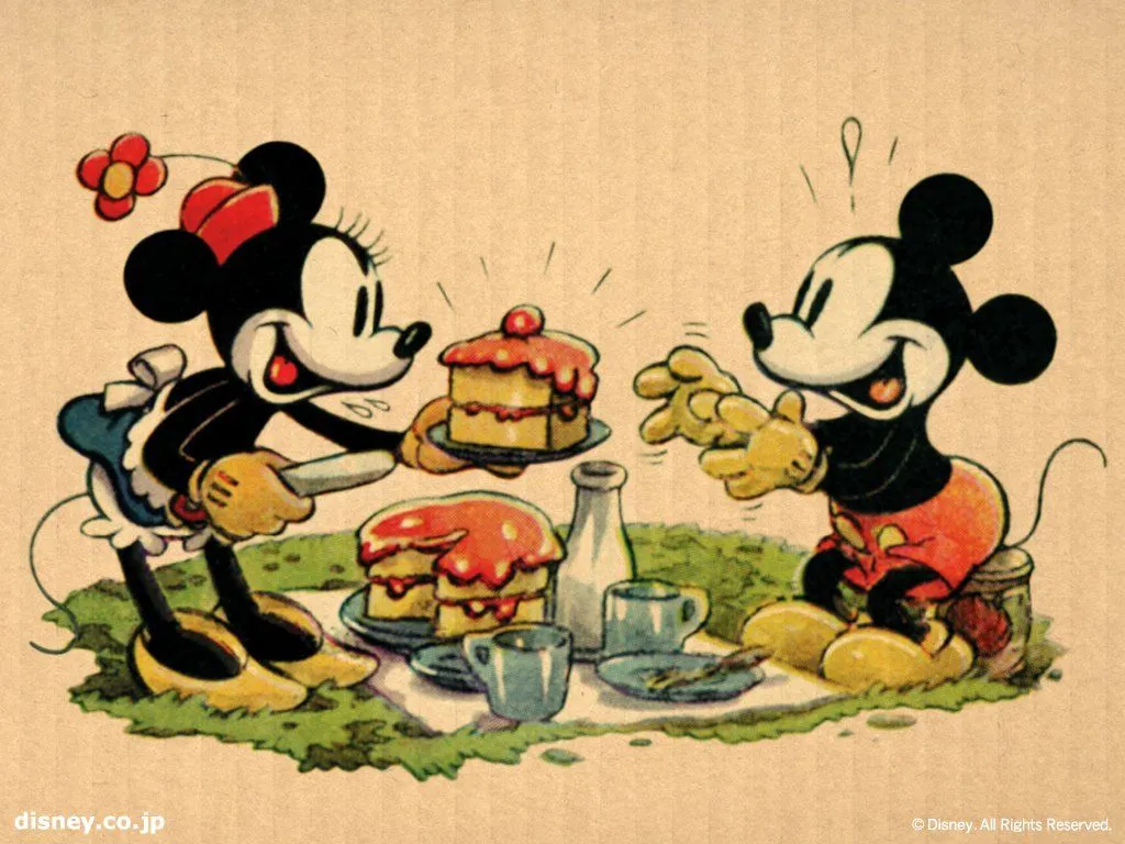 ღSweet kawaiiღ♥: Wallpapers Mickey y Minnie Mouse