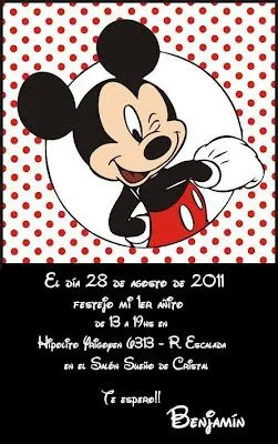 Sweet Party Box: CUmPLe dE BenJa: MIcKey MoUse!