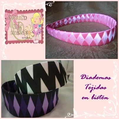 Sweet'n Chic Accesorios: DIADEMAS TEJIDAS