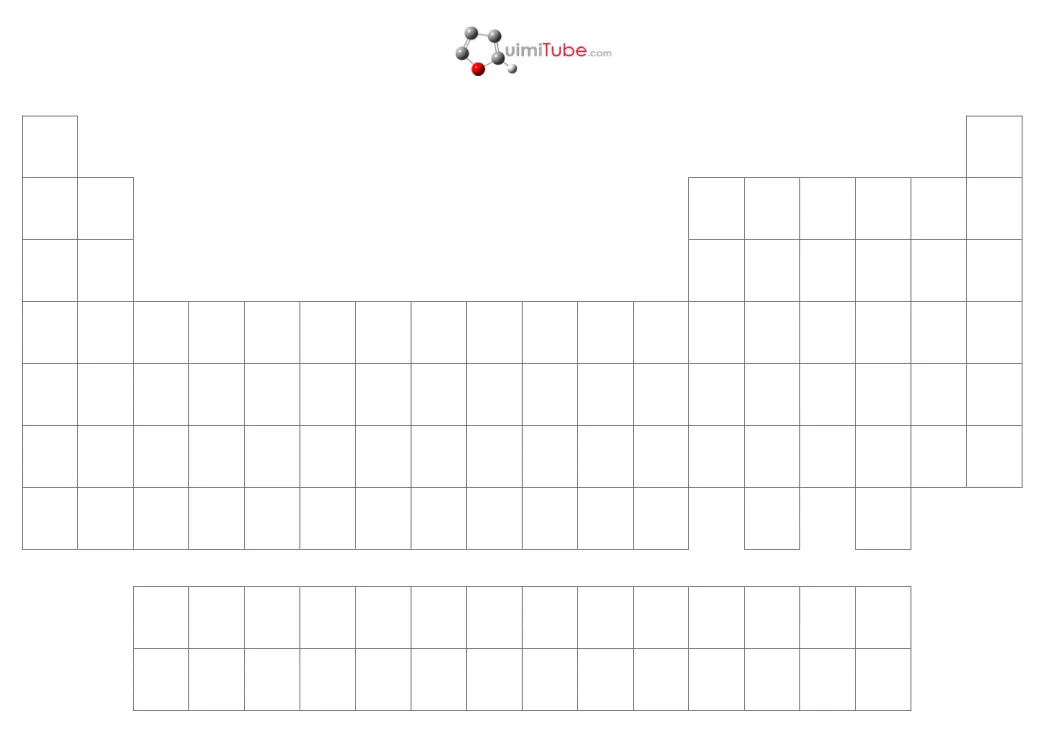 Tablas periódicas en formato PDF | Quimitube
