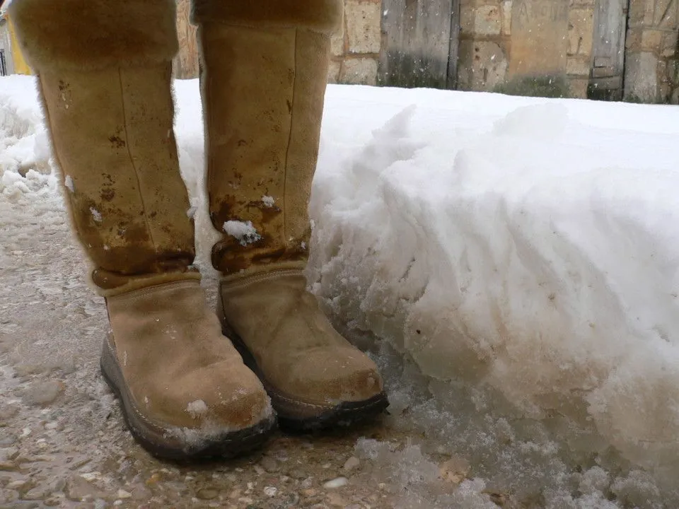 De Tacones y Bolsos: Mis botas y yo en la nieve