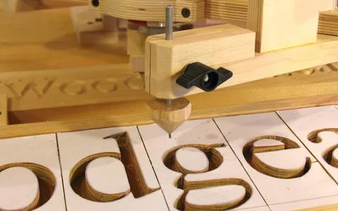 Como tallar letras en 3D y hacer letrero de madera con un ...