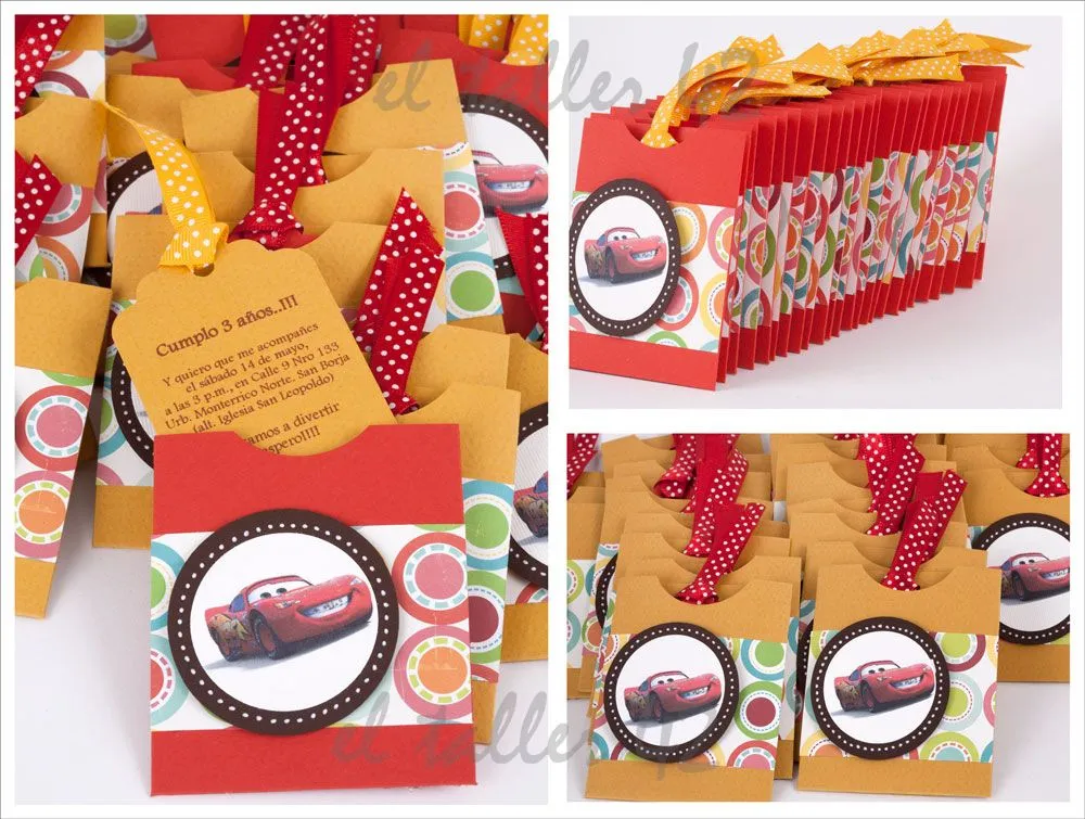 el taller 42: Invitaciones Cars