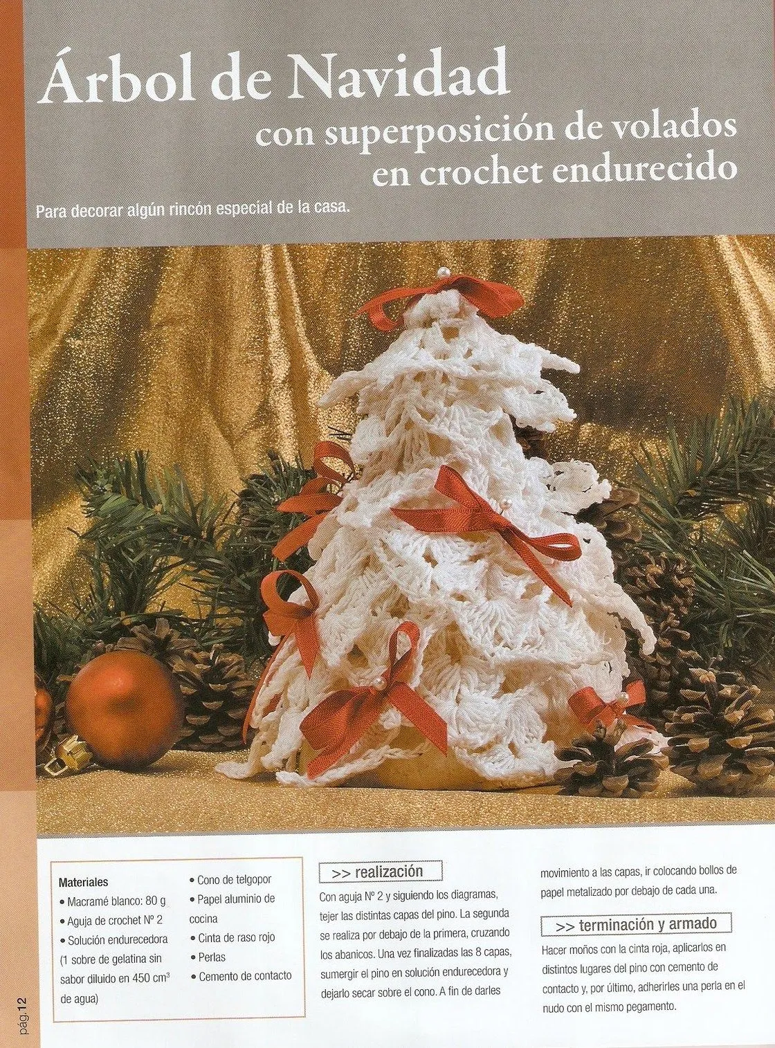 TALLER DE ARTES CREATIVAS: NAVIDAD AL CROCHET