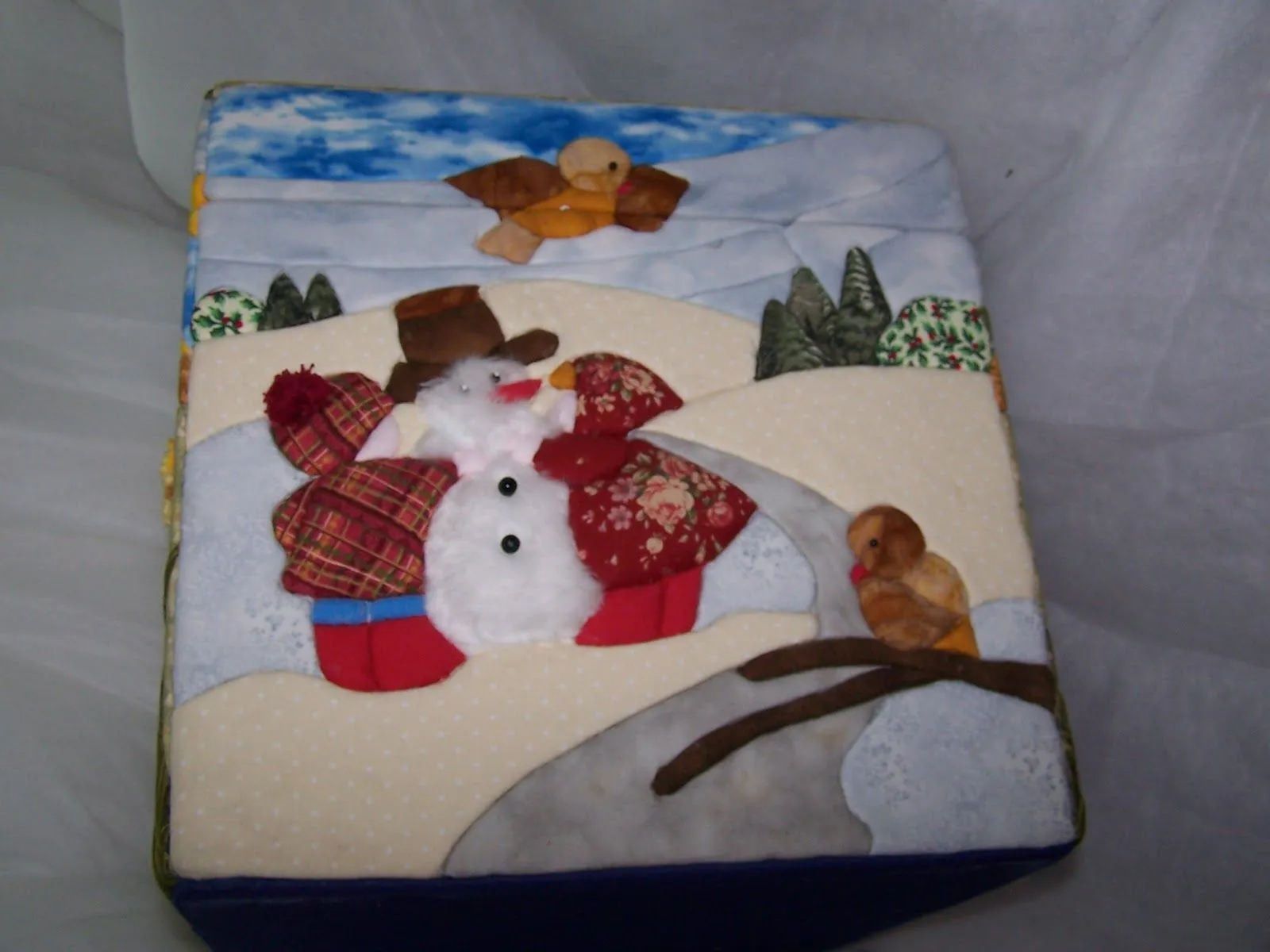 Taller de Costura Marien: Caja de Patchwork Sin Aguja