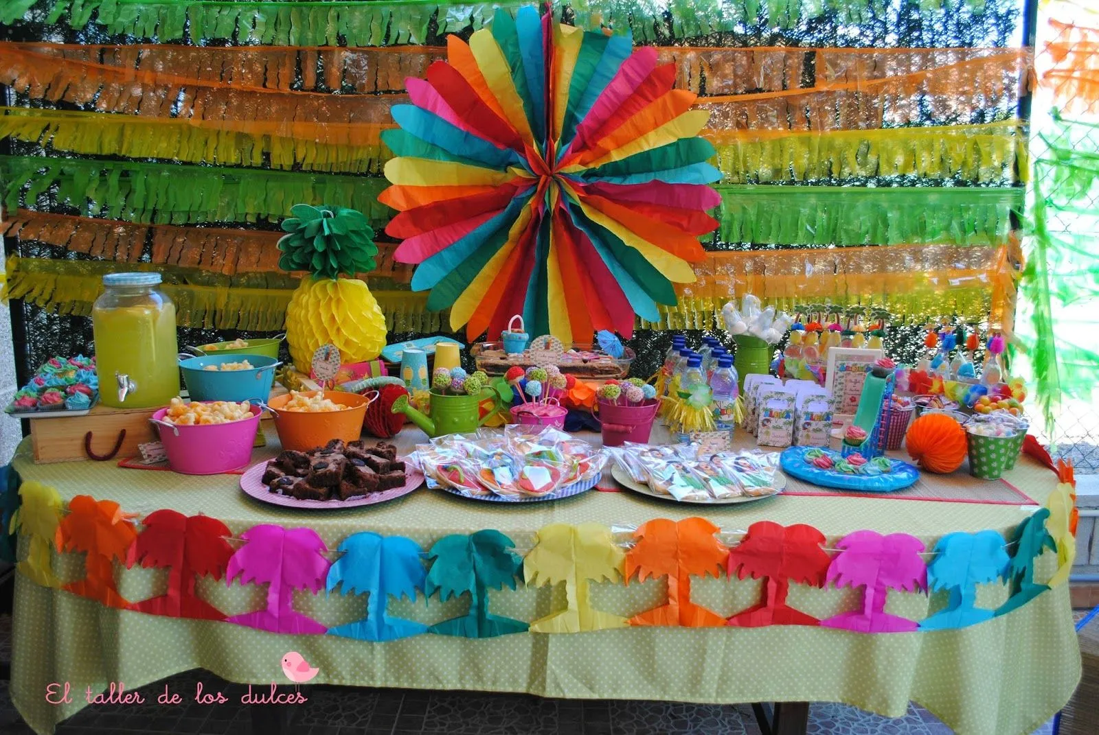 EL TALLER DE LOS DULCES: ♥ Gran fiesta Hawaina. Bienvenido ...