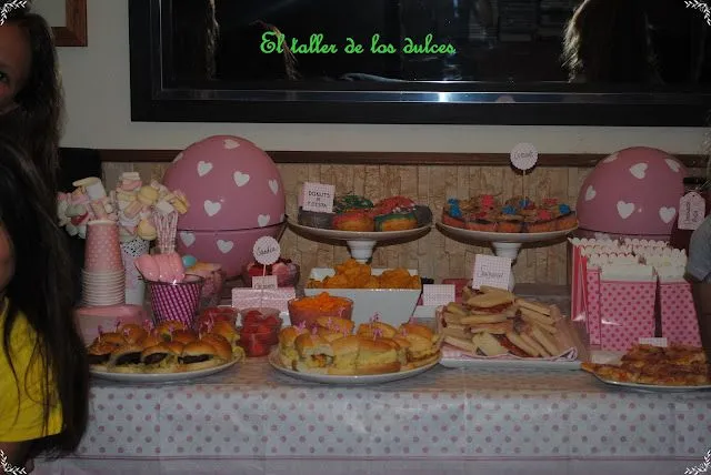 EL TALLER DE LOS DULCES: ♥ FIESTA DE VERANO. MESA DULCE Y SALADA