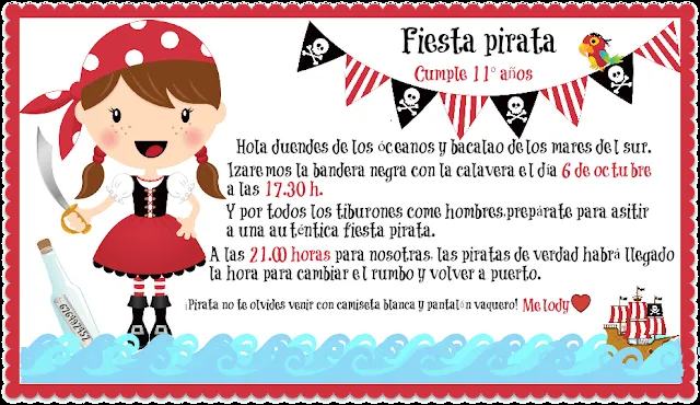 EL TALLER DE LOS DULCES: ♥ Super cumpleaños Pirata