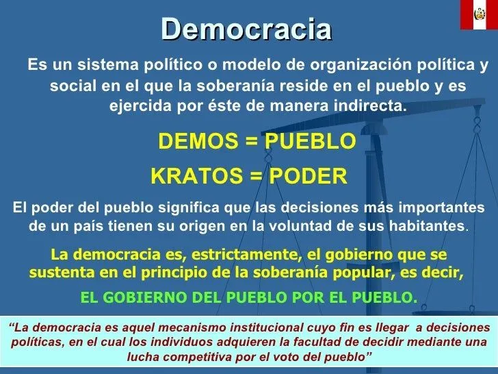 Taller iii democracia power point