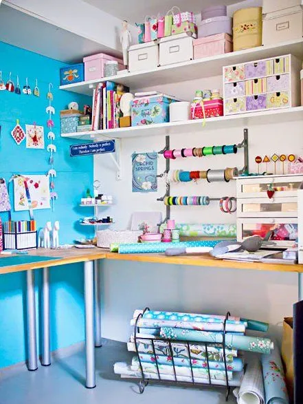 Un taller de manualidades en casa