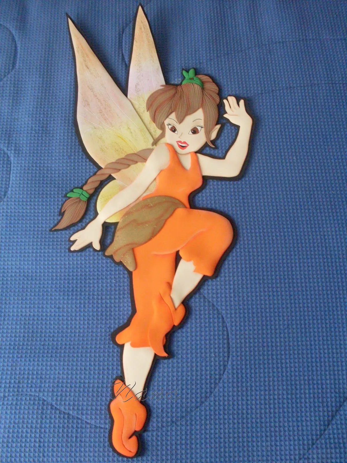 El Taller de Nana: Apliques de Tinkerbell y las Hadas