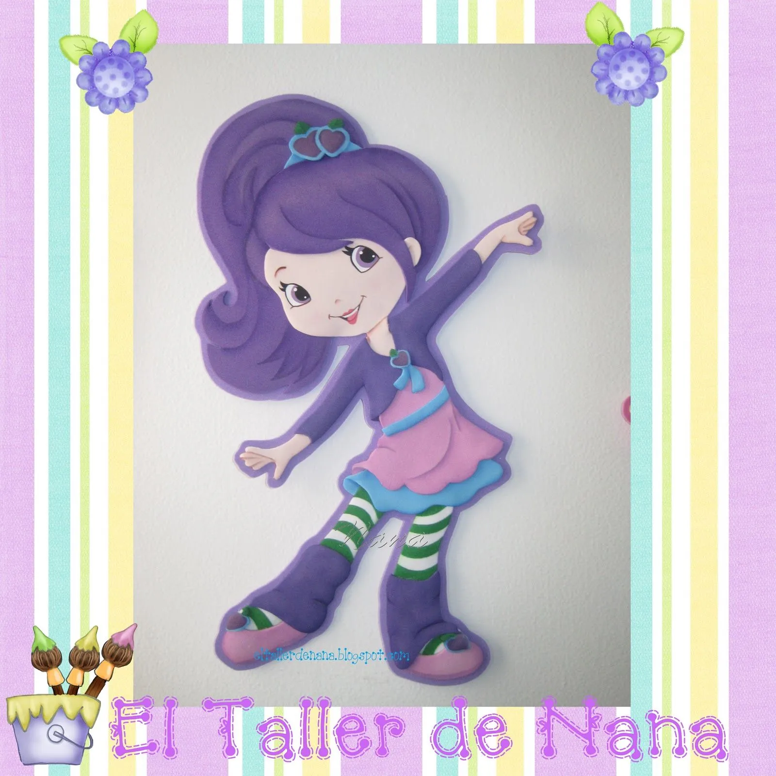 El Taller de Nana: Fresita y sus Amigas en Foamy