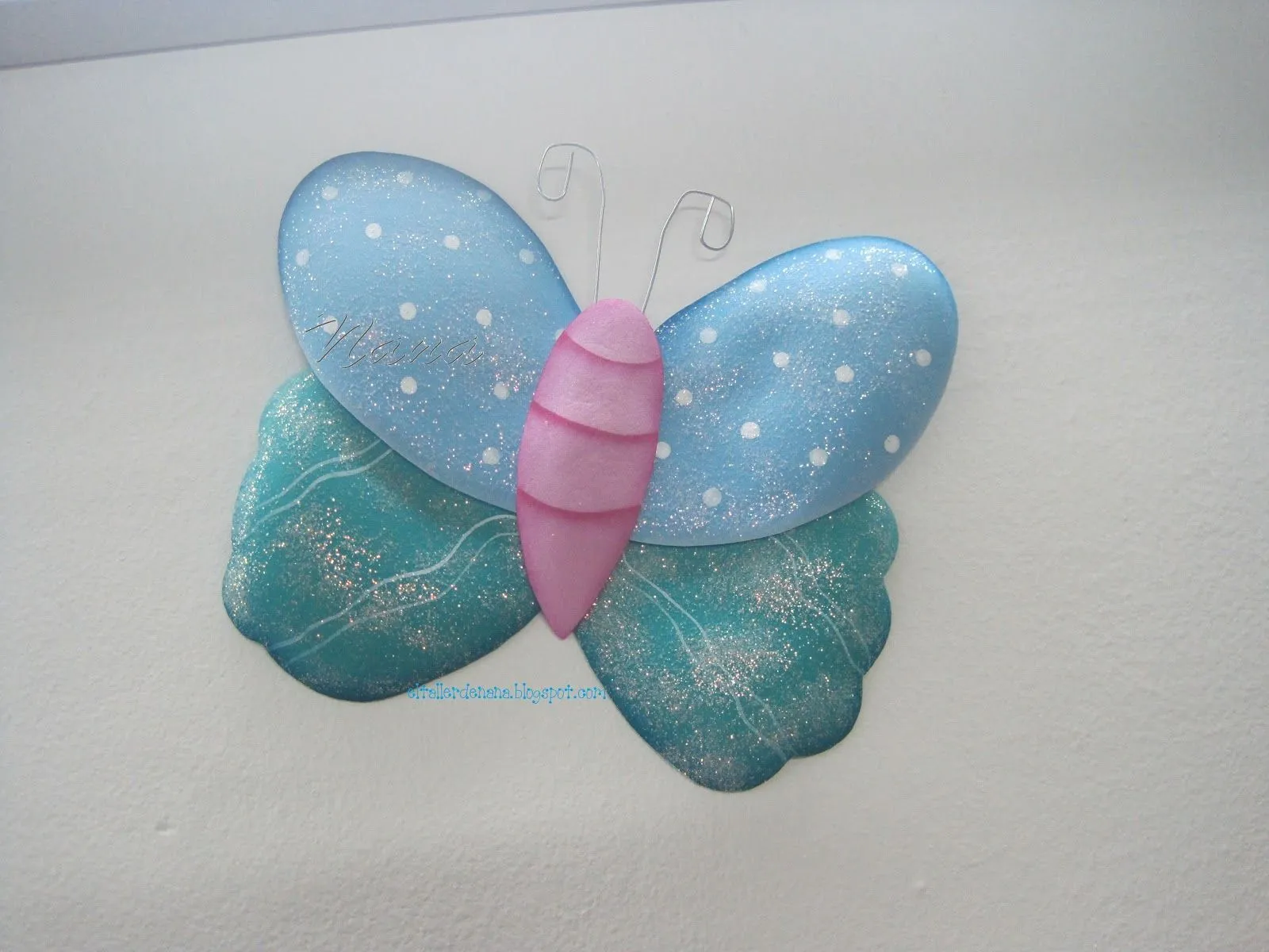 El Taller de Nana: Mariposas en Foamy