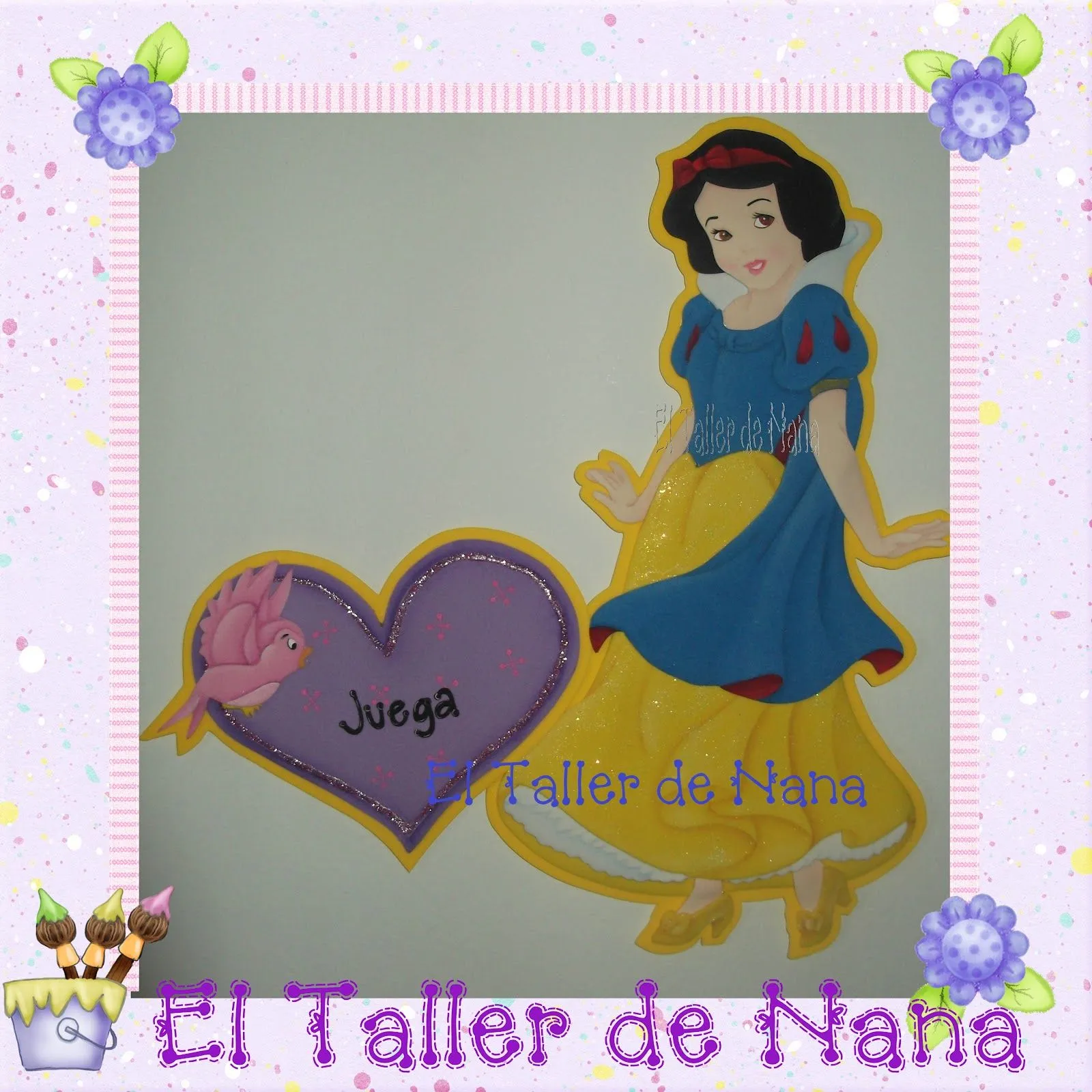 El Taller de Nana: Princesas de Disney en Foami