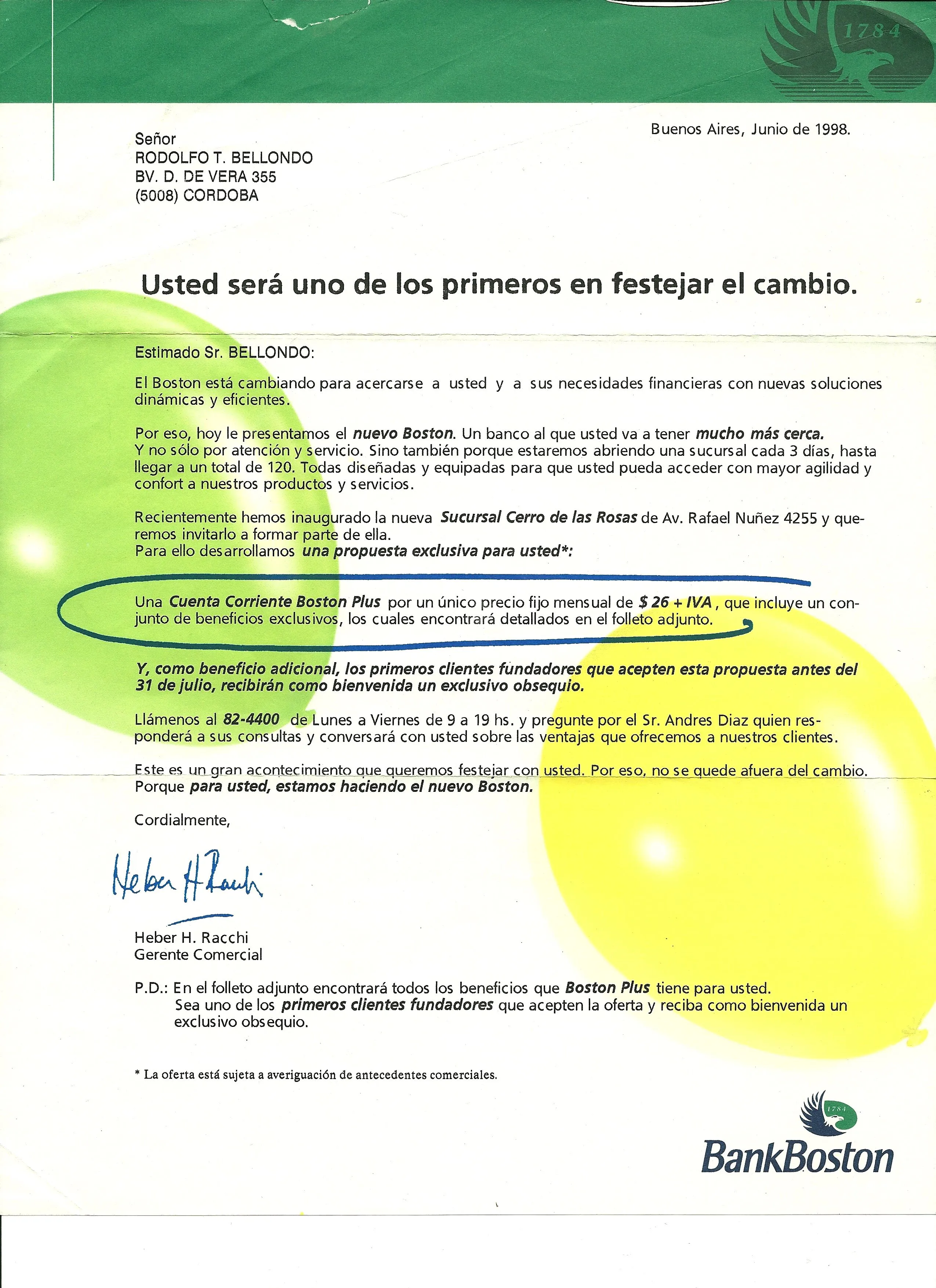 Carta publicitaria ejemplos - Imagui